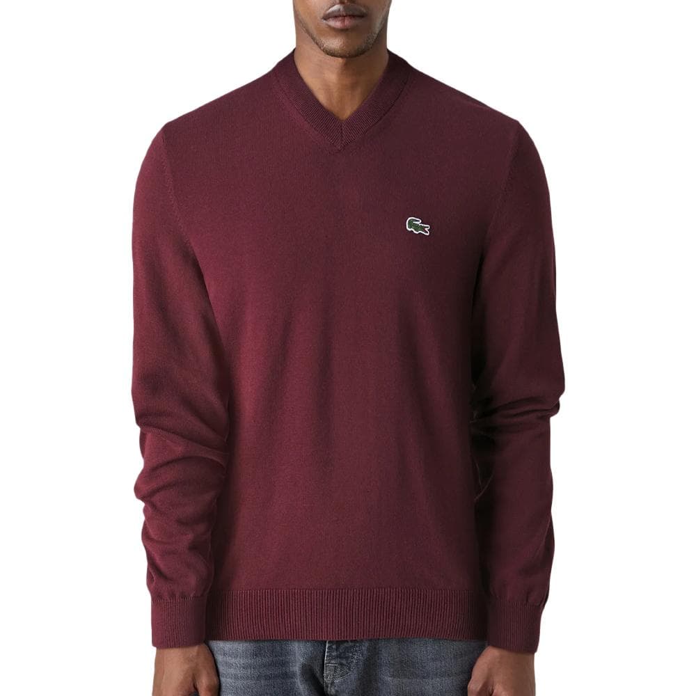 Pull Bordeaux Homme Lacoste Sequoia 1