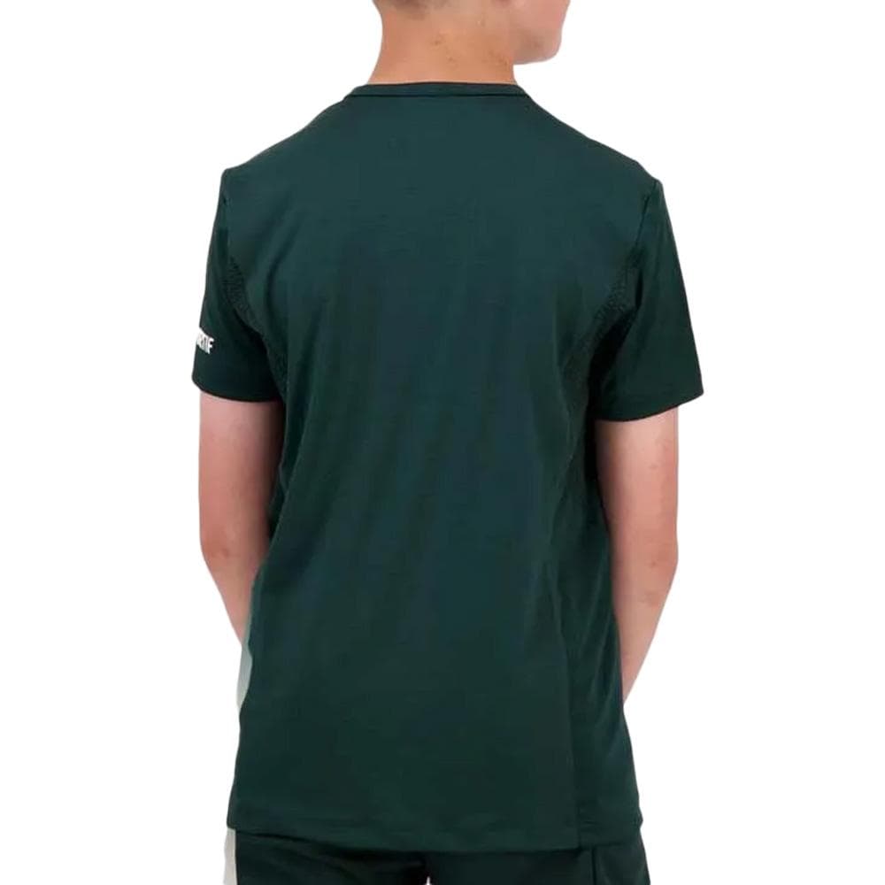T-Shirt Vert Garçon Le Coq Sportif Tennis Pro N°2 Scarab 2