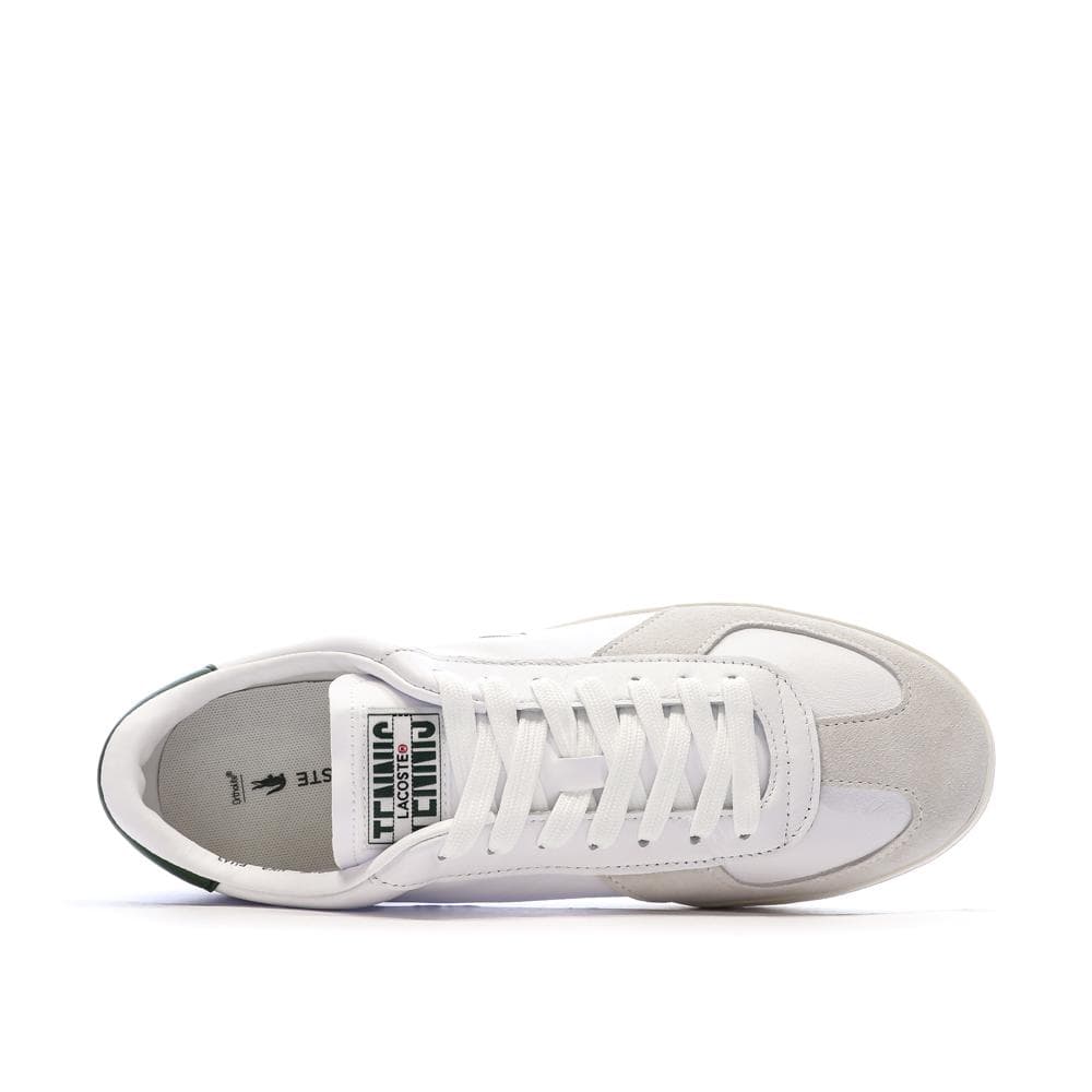 Baskets Blanches Homme Lacoste Baseshot Pro 125 3 4
