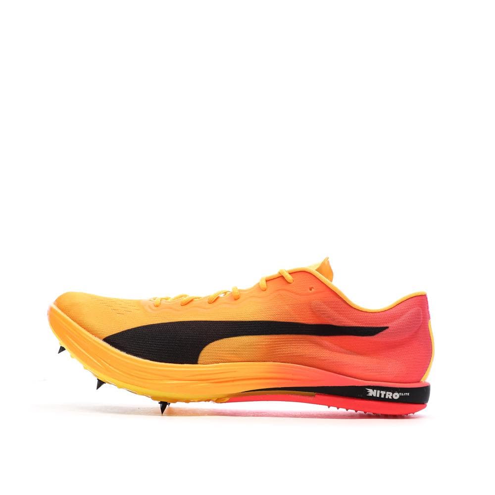 Chaussures d'athlétisme Jaune/Rose Homme Puma Evospeed Long Distance Nitro Elite 2 1