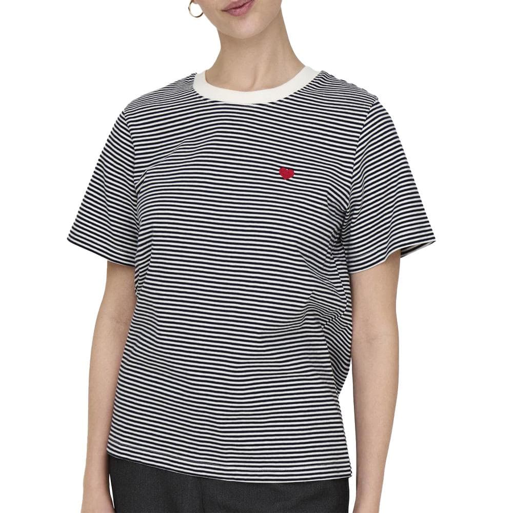 T-shirt Marine/Rayures Femme JDY Pisa 1