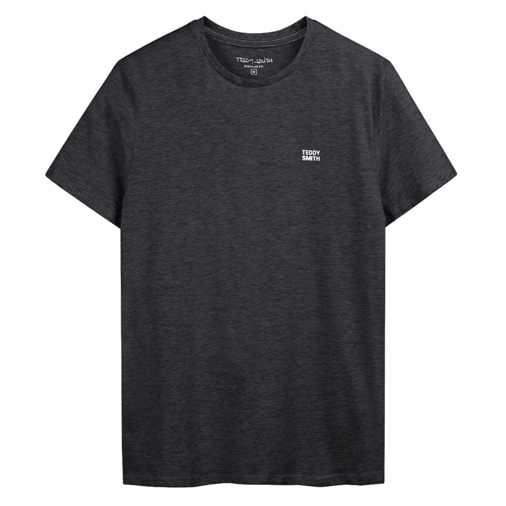 T-shirt Noir Homme Teddy Smith Jim 1