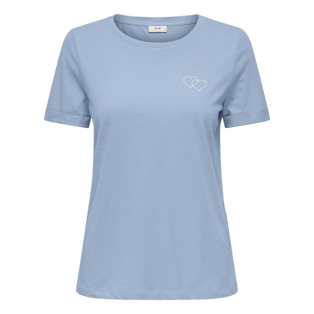 T-shirt Bleu Femme JDY Kitty 1