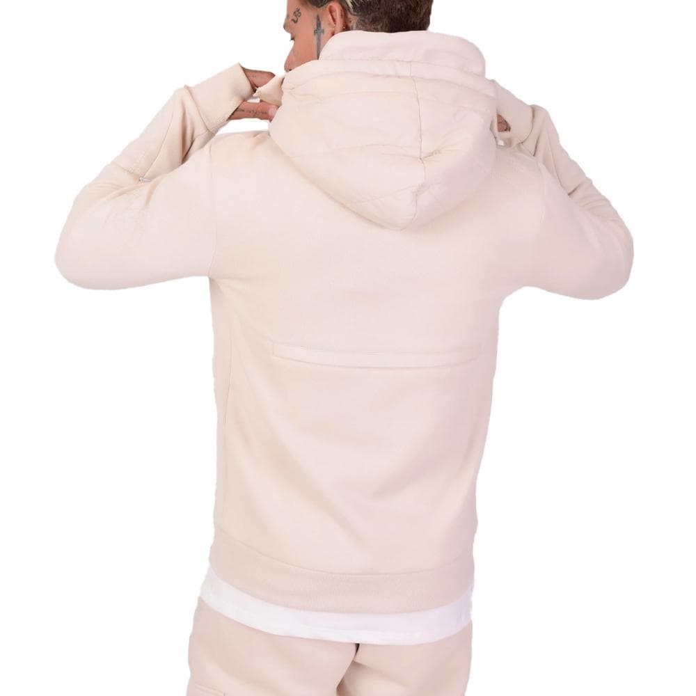 Veste Beige Homme Project X Paris Bi-matiÈre 2