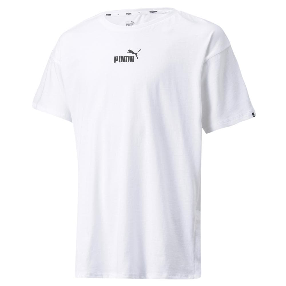 T-shirt Blanc Garçon Puma Power Elongated 1