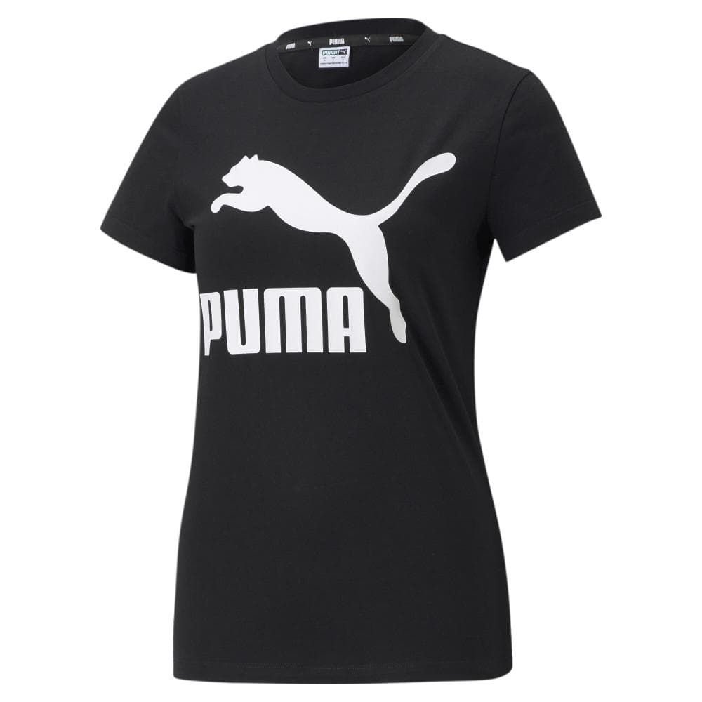 T-shirt Noir Femme Puma Classics 1