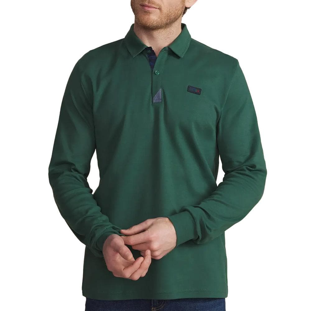 Polo Vert Homme TBS VALONPOL 1