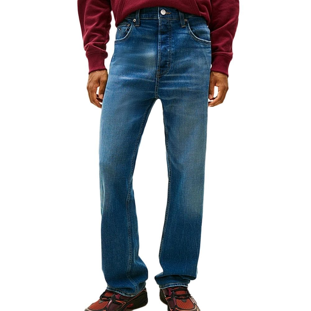 Jean Droit Bleu Homme Tommy Hilfiger Otis Regular 1