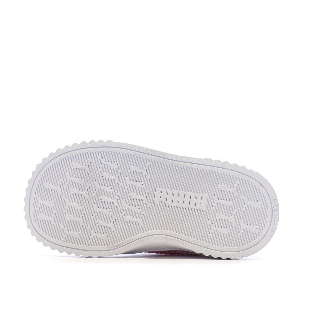 Baskets Blanche Fille Puma Carina 3.0 Blurry Dr 4