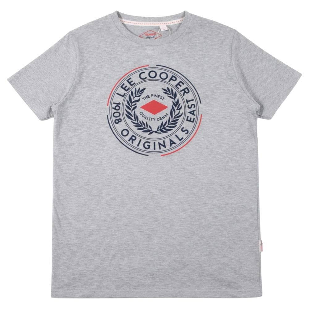 T-Shirt Gris Lee Cooper LCN822 2