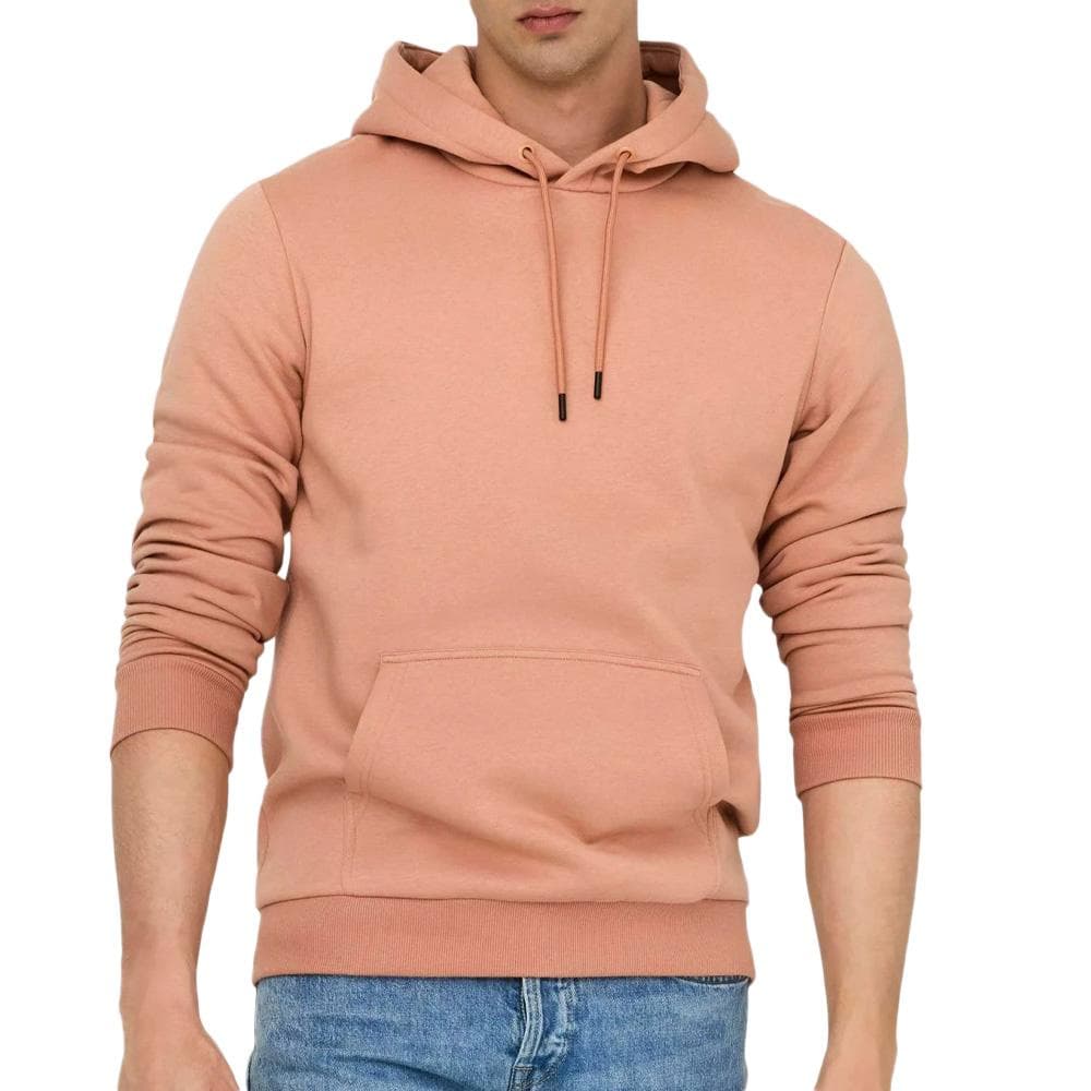 Sweat à Capuche Corail Homme Only & Sons Ceres 22018685 1