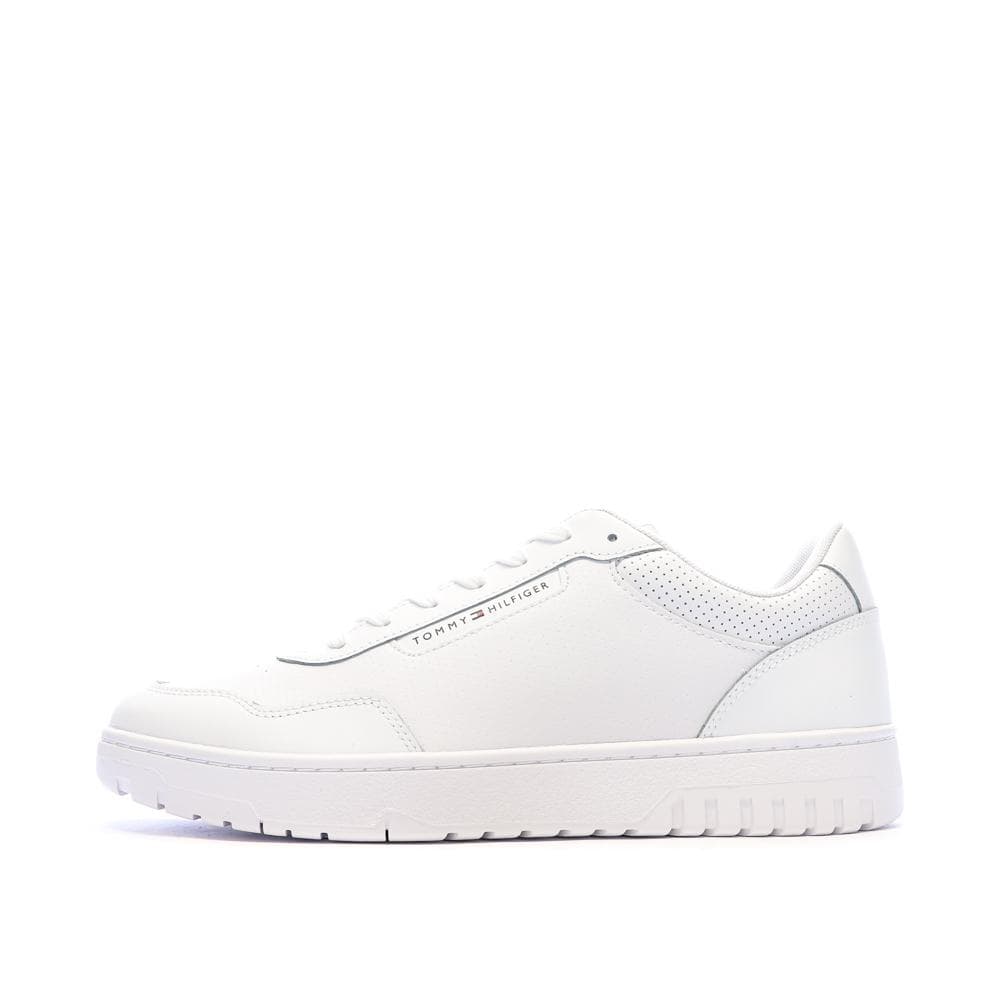 Baskets Blanches Homme Tommy Hilfiger Th Hi Vulc 1