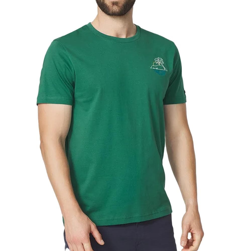 T-shirt Vert Homme TBS SOHANTEE 1