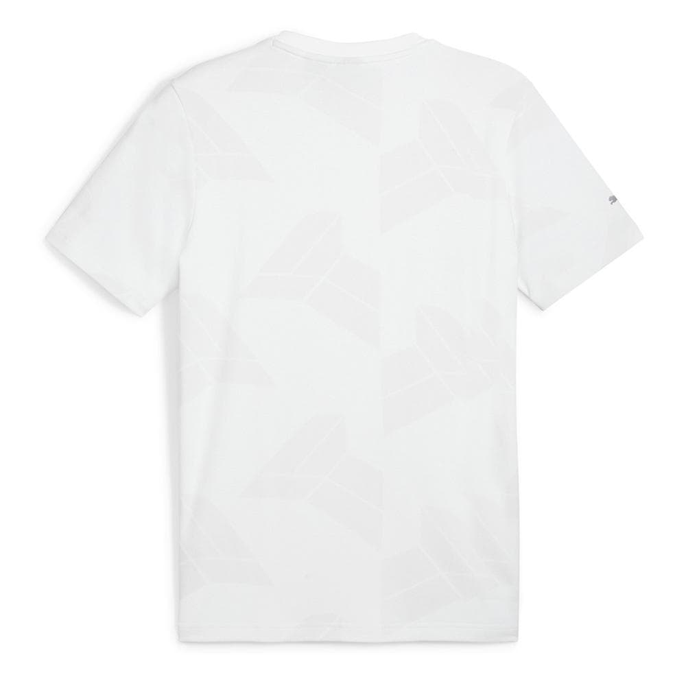 T-Shirt Blanc Homme Puma Jaquard 2