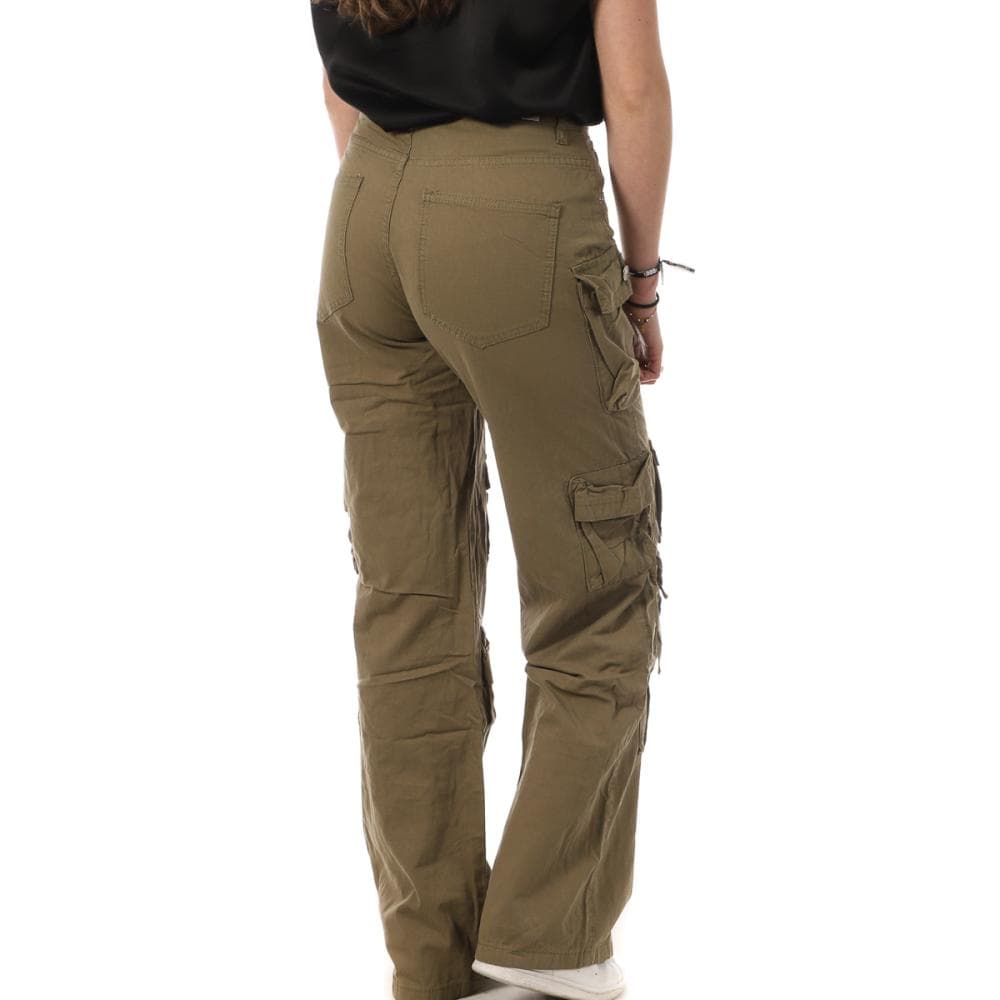 Pantalon Cargo Kaki Femme Monday Premium L-3172-5 2