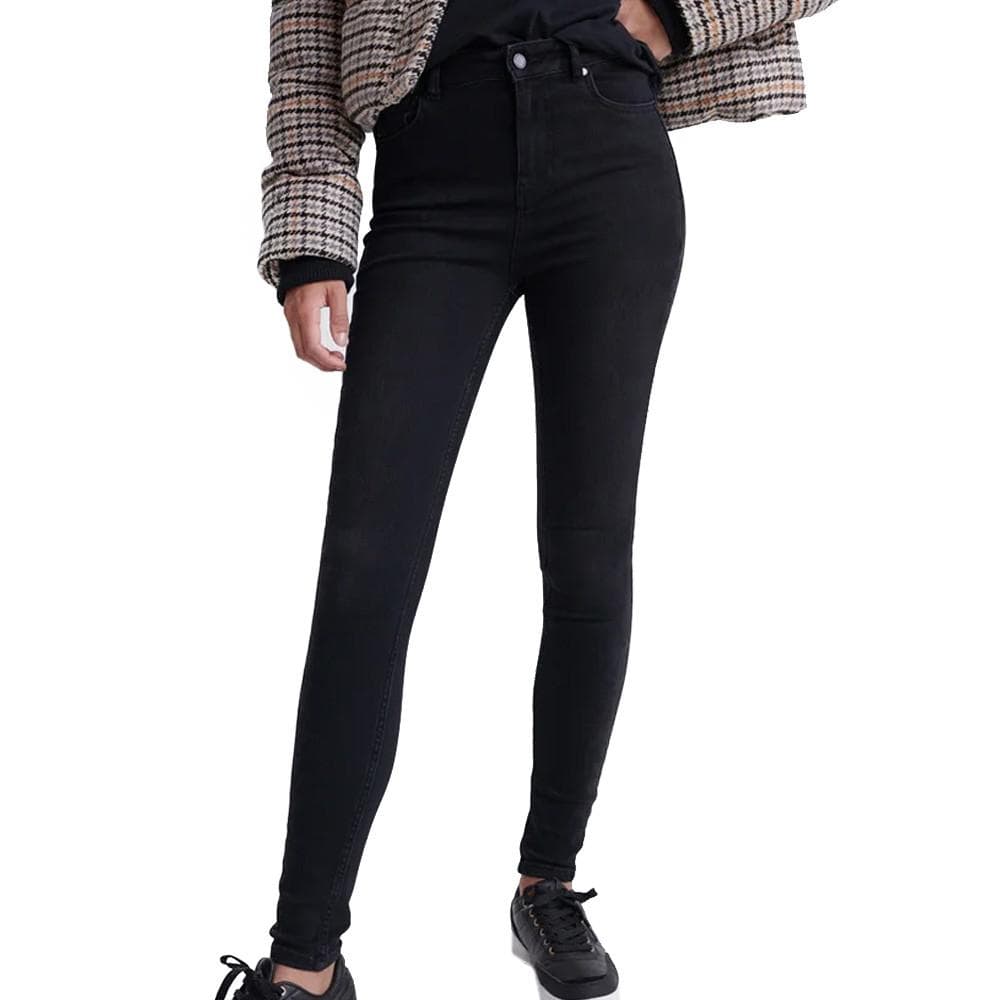 Jean Skinny Noir Femme Superdry Rise 1