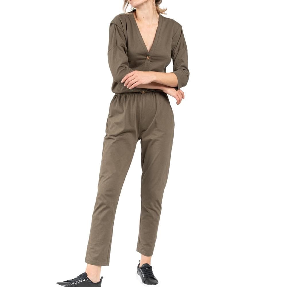 Combinaison Kaki Femme Deeluxe Odila 1