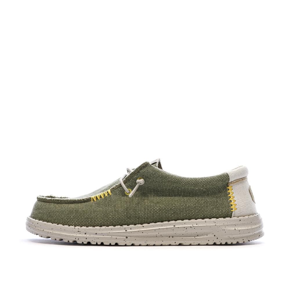 Chaussures Vert Homme Hey Dude Olive 1