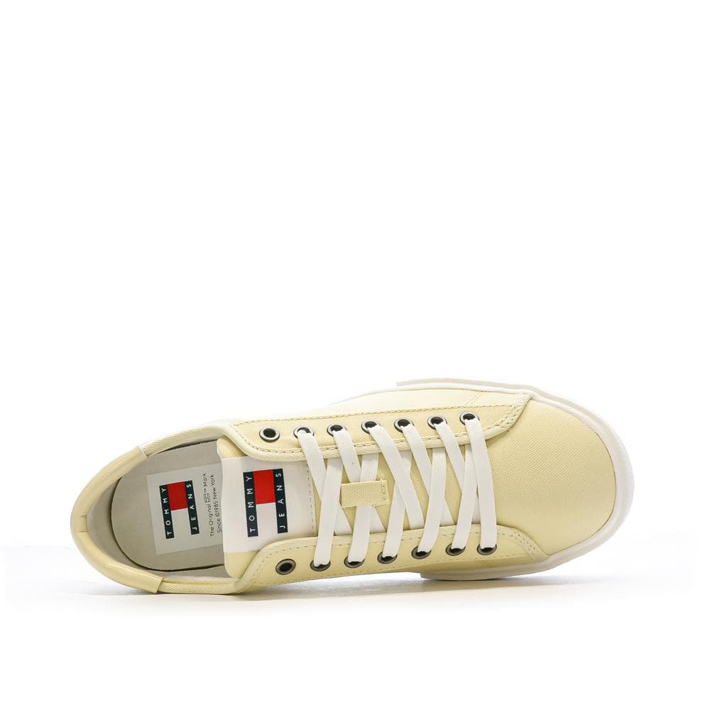 Baskets Jaunes Femme Tommy Hilfiger Foxing Flatform 4