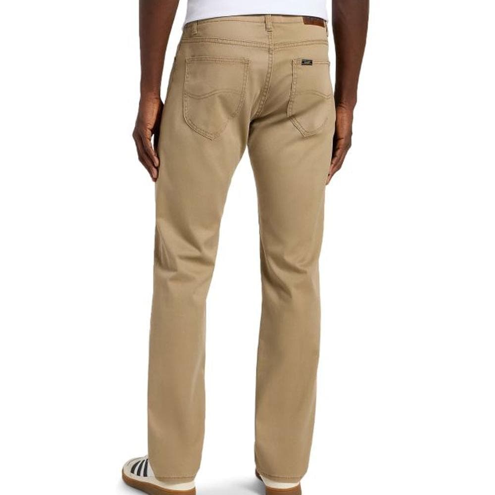 Pantalon Straight Fit Beige Homme Lee Oscar 2