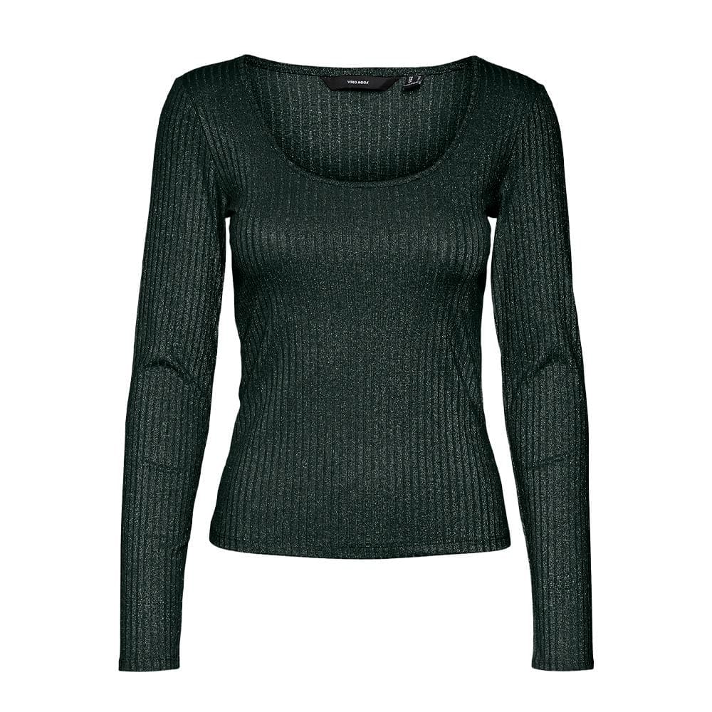 T-shirt Manches Longues Gris Femme Vero Moda Cora 1