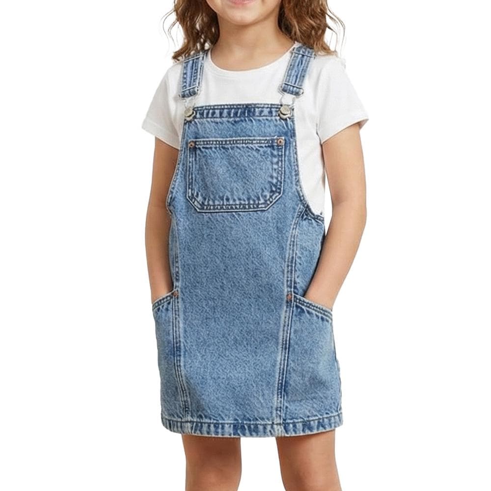 Robe Bleu Fille Kids ONLY Cille 1
