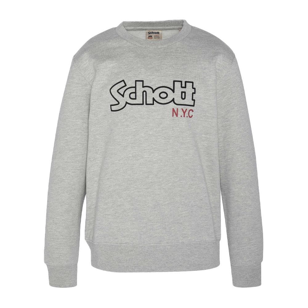 Sweat Gris Junior Schott Vintage 1