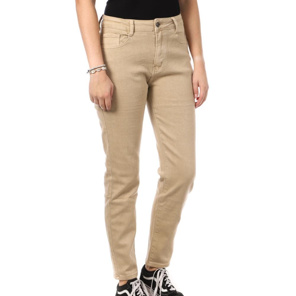 Jean Mom Fit Beige Femme My Tina's 270 1