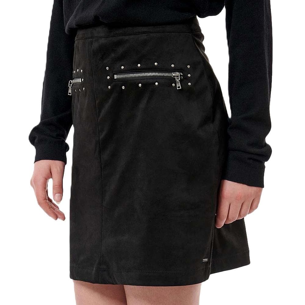 Jupe en Daim Noir Femme Kaporal BATIAH 1