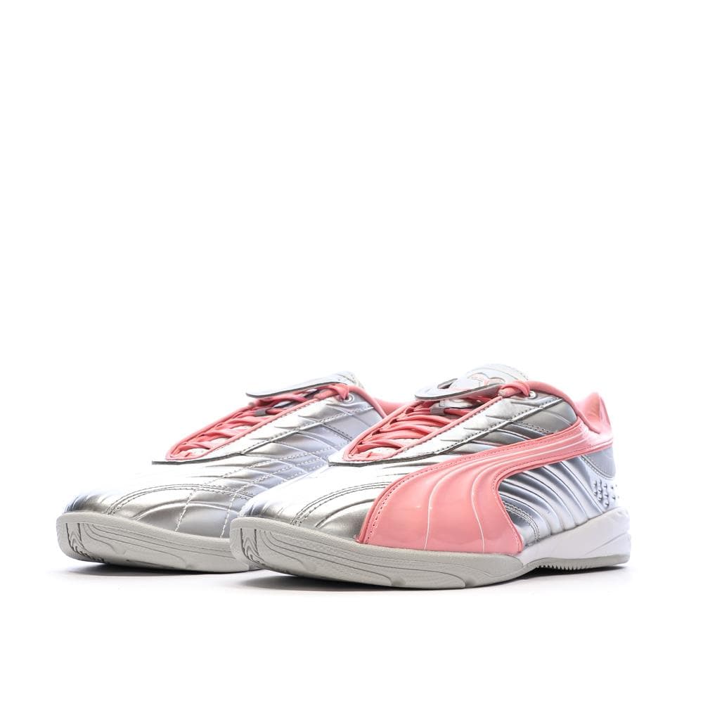 Baskets Argent/Rose Fille Puma V-s2 Goalgetter 6