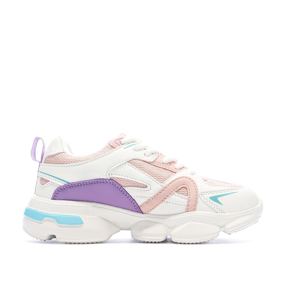 Baskets Blanc/Rose Femme/Fille Nasa Jabalem 2