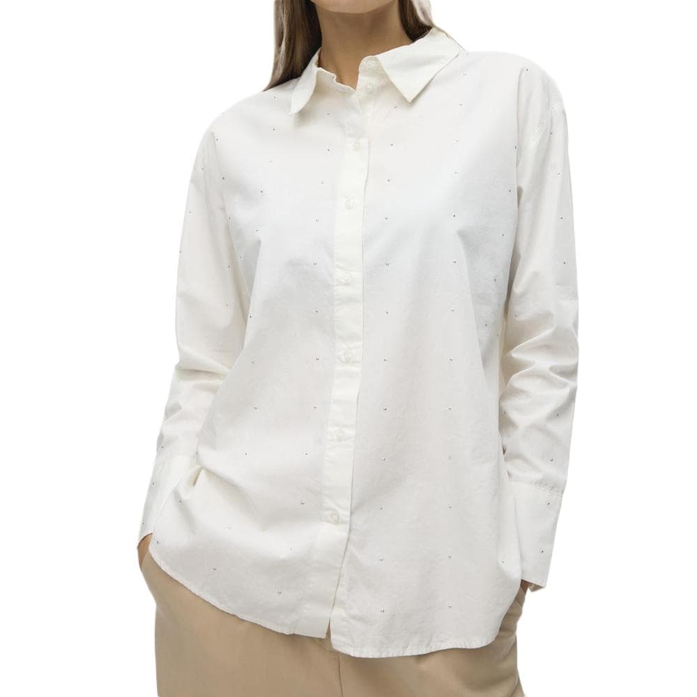 Chemise Blanche Femme Vero Moda Charlotte Stud 1