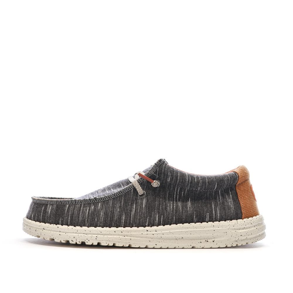 Chaussures Grises Chiné Homme Hey Dude Wally Jersey 1