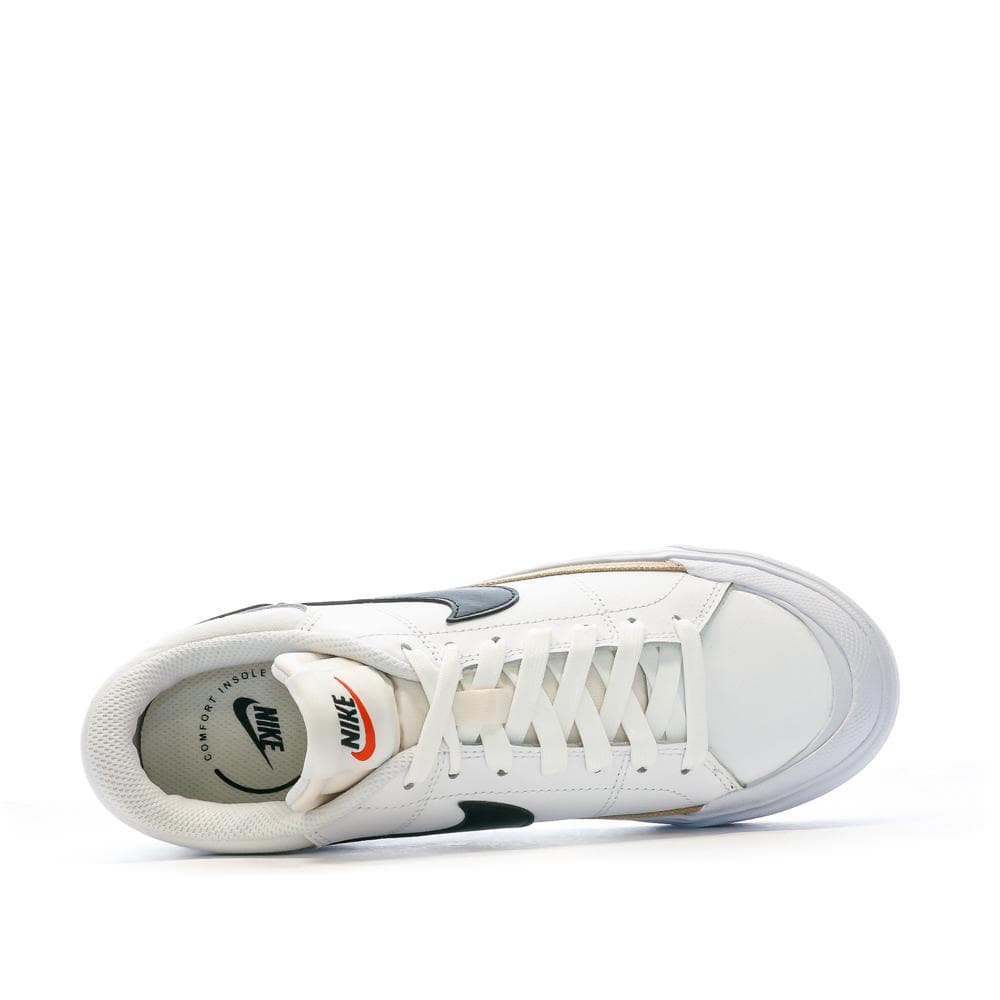Baskets Blanches Femme Nike Court Legacy Lift 3