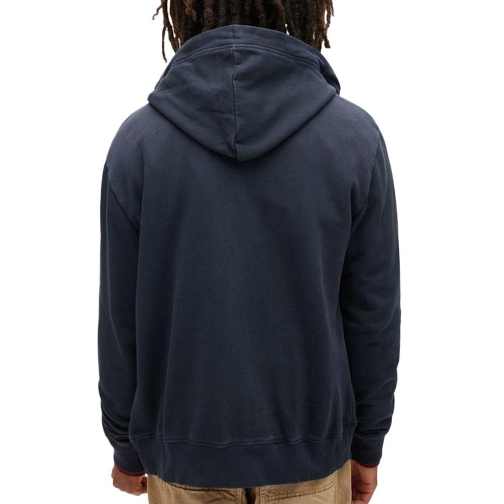 Sweat Zippé Marine Homme Superdry Plain Hood 2