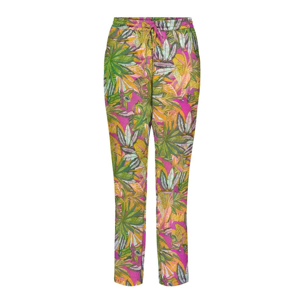 Pantalon Imprimé Rose à Motifs Femme Only 1