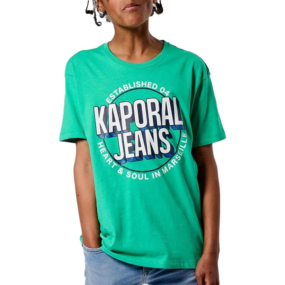 T-Shirt Vert Garçon Kaporal Otler 1