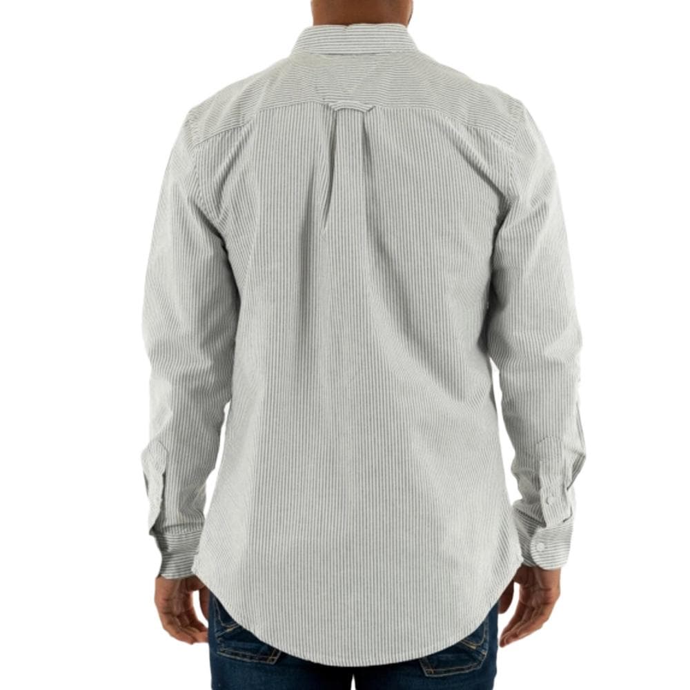 Chemise Rayures Vert/Blanc Homme Tommy Hilfiger Slim Stripes 2
