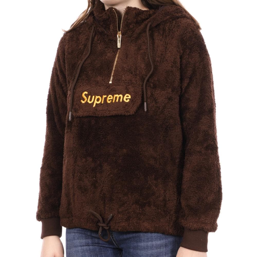 Veste Marron Foncé Femme Supreme Grip Etty 1