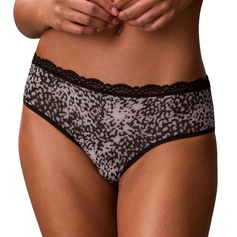Culotte Noir/Rose clair Femme Calvin Klein Jeans BikinisL 1