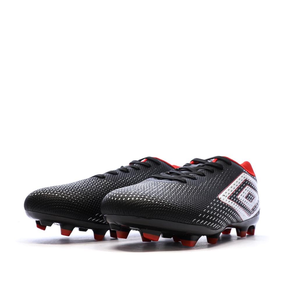 Chaussures de Foot Noires Homme Umbro Aurora Ii Lo FG 6