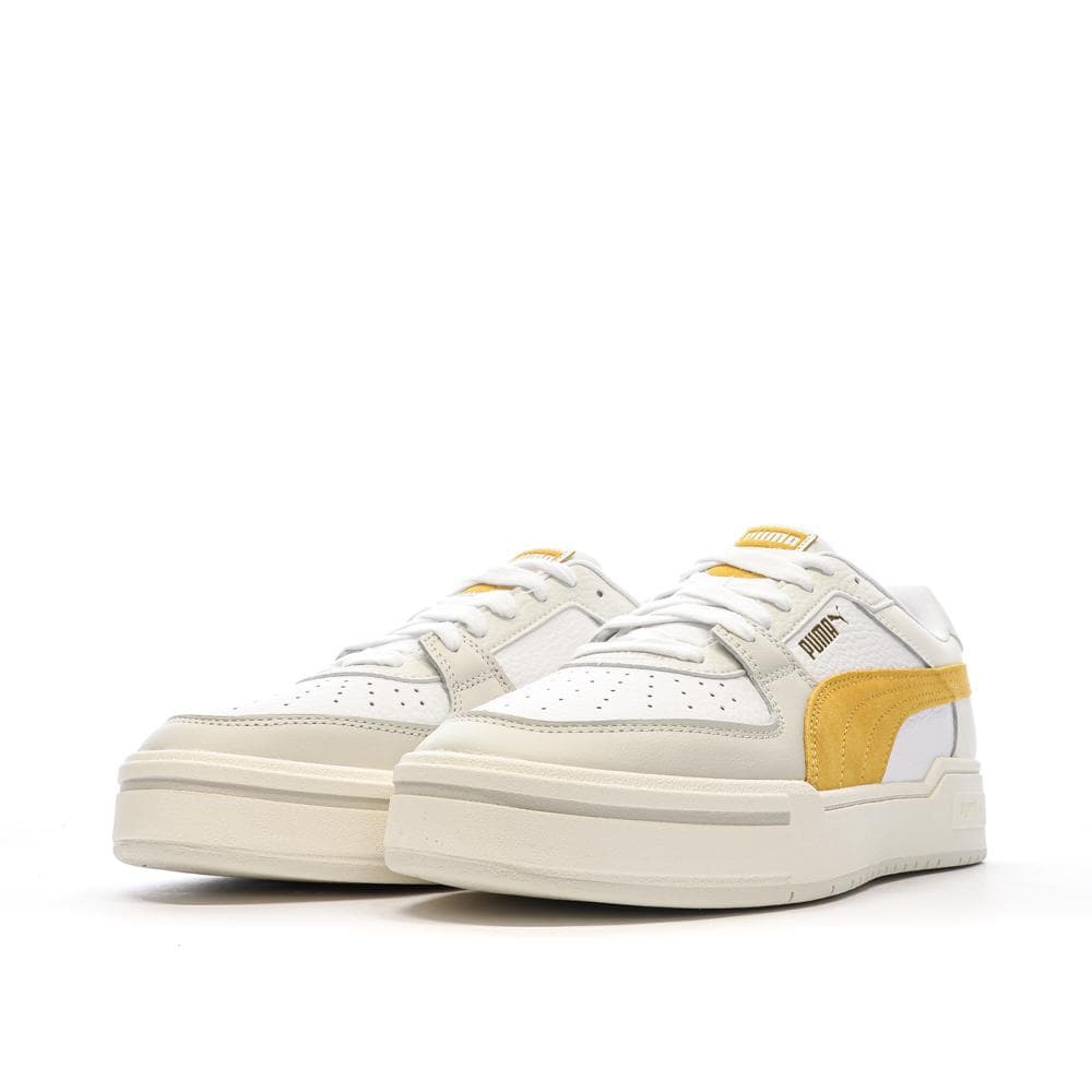 Baskets Blanches/Jaunes Homme Puma Pro Classic 387327 6
