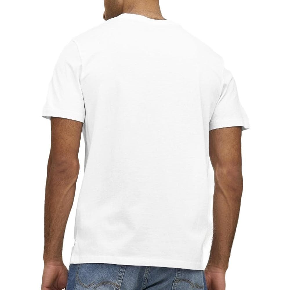 T-shirt Blanc Homme Jack & Jones Basic V 2