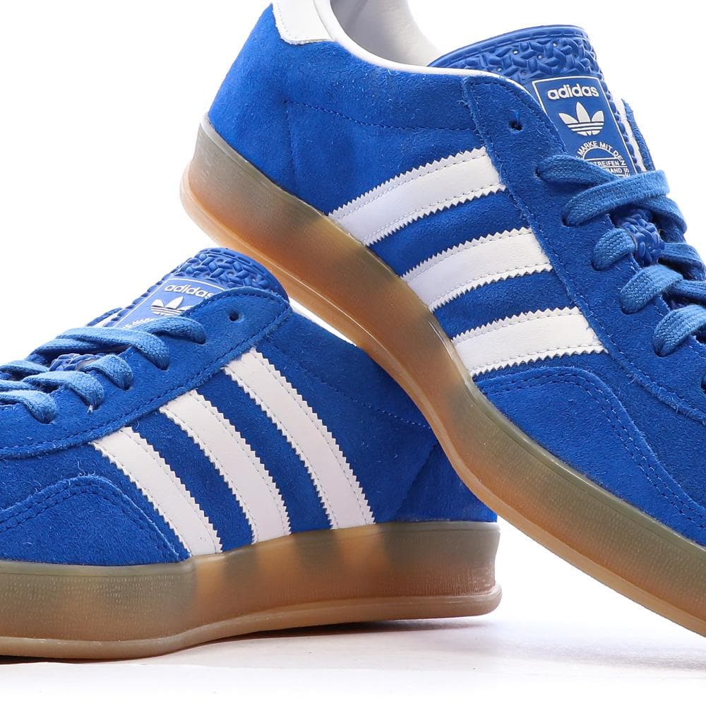 Gazelle Baskets Bleue Homme Adidas JI2061 7