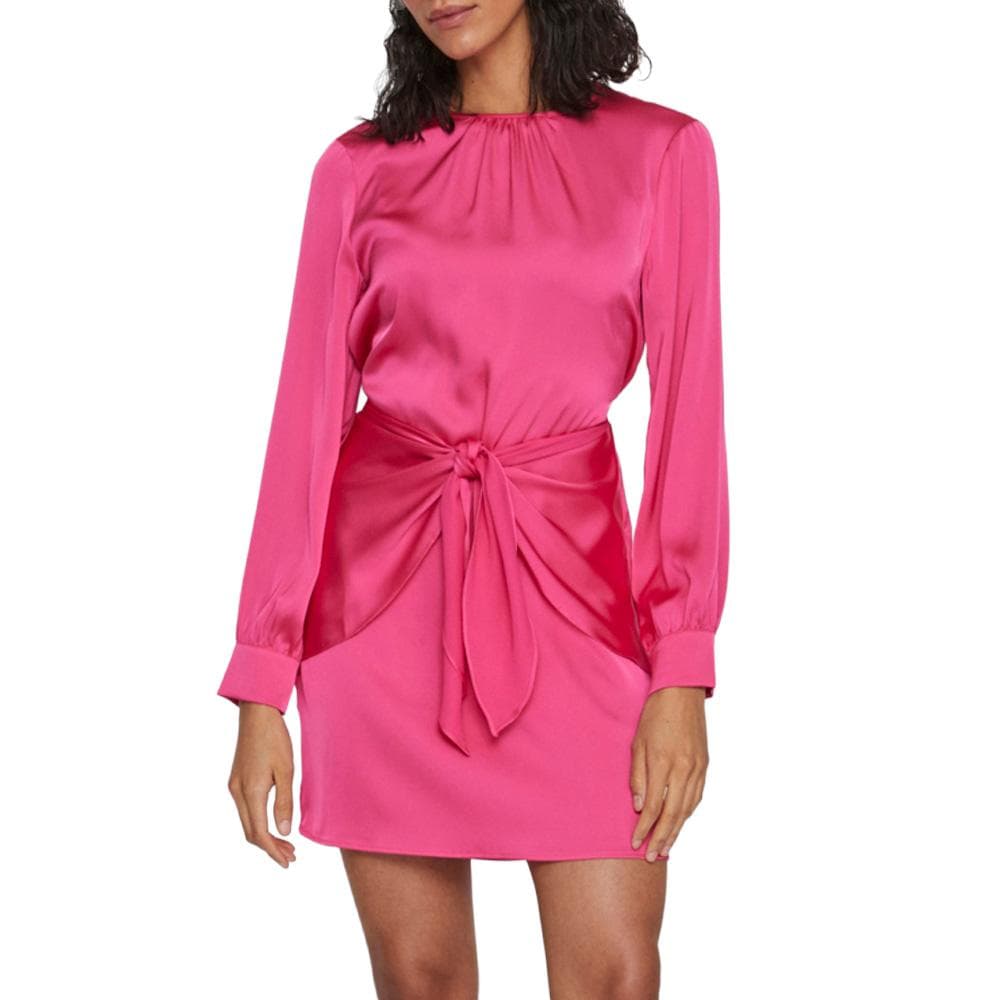 Robe Rose Fuchsia Femme Vila Viannes 1
