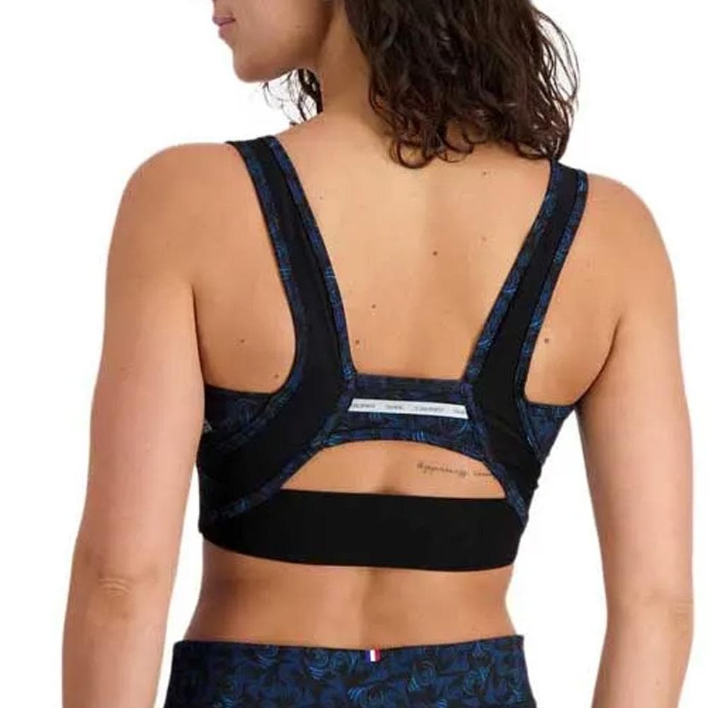Brassière Noire/Bleu Femme Le Coq Sportif Training 2