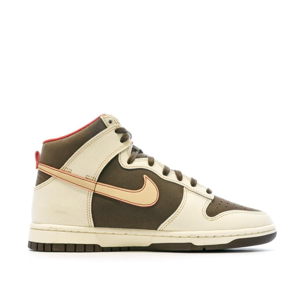 Baskets Écru/Marron Homme Nike Dunk High Retro 2