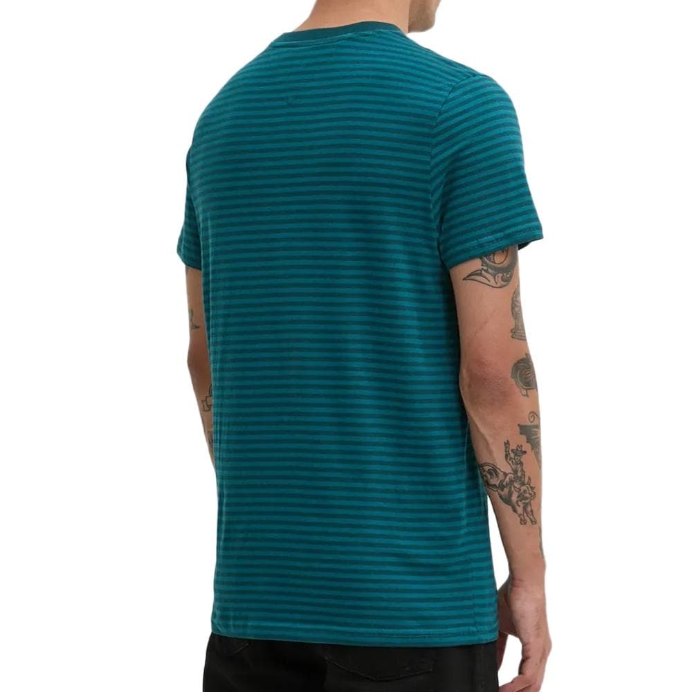 T-shirt Bleu Homme Tommy Hilfiger Entry 2