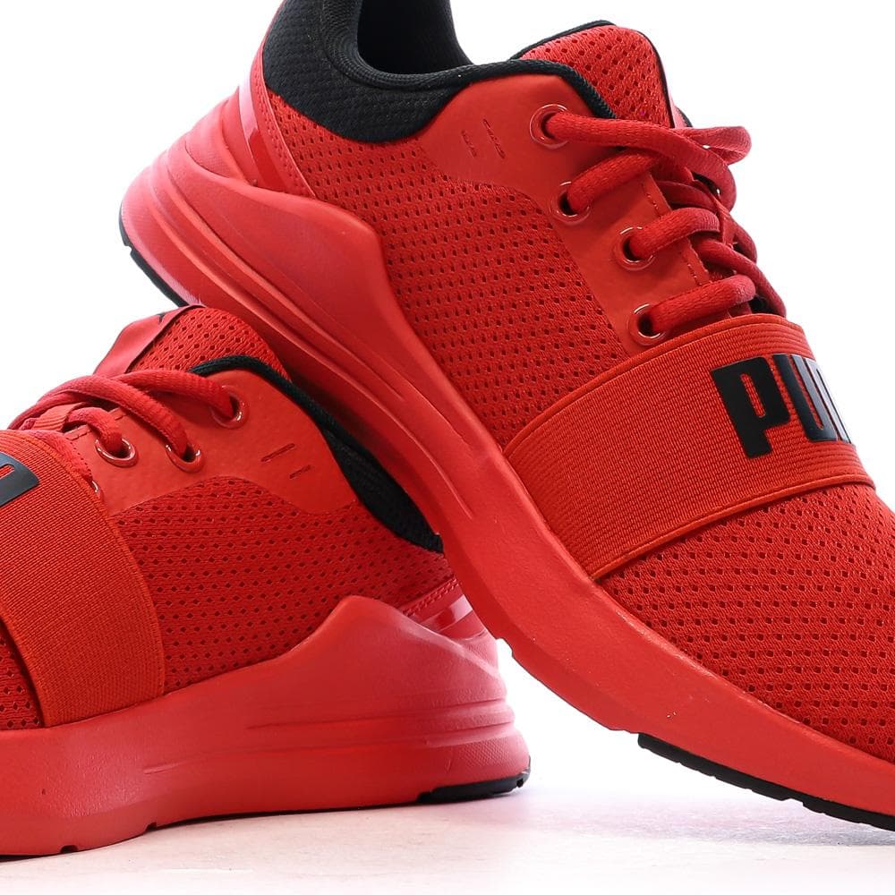 Baskets Rouges Homme Puma Wired 7