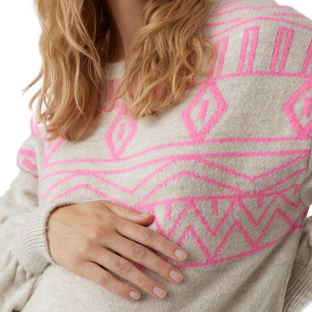 Pull Écru Femme Mamalicious Lilka 2